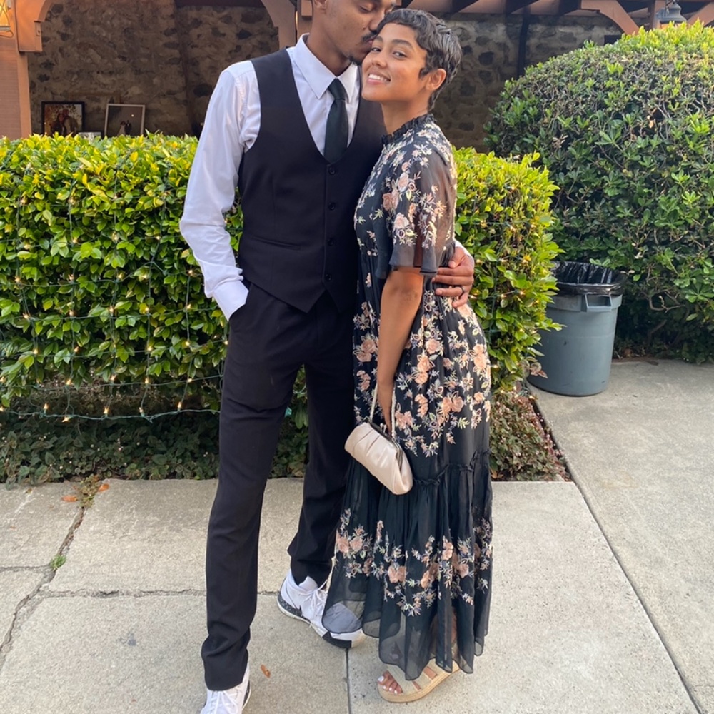 Anthropologie maxi dress